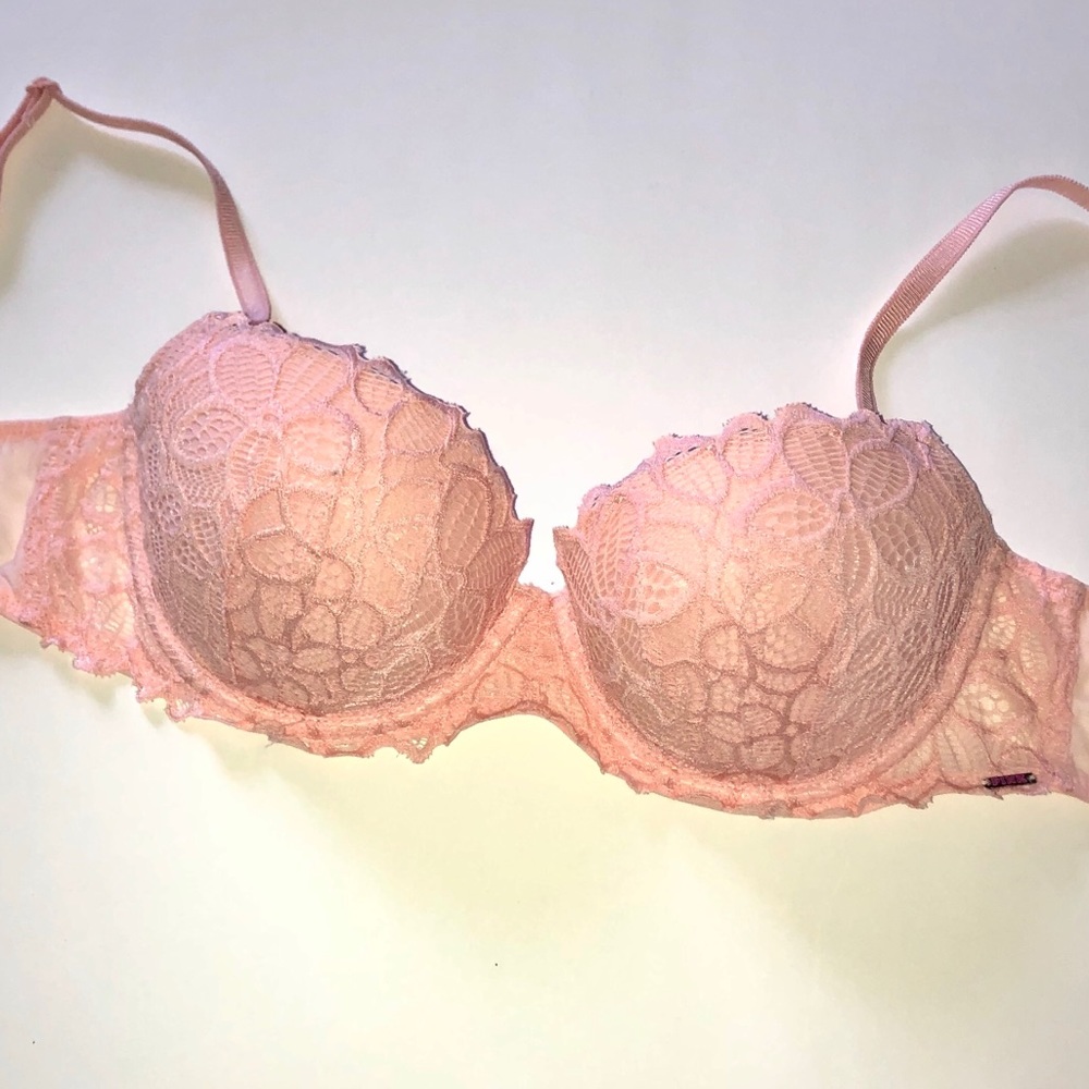 PINK light pink bra